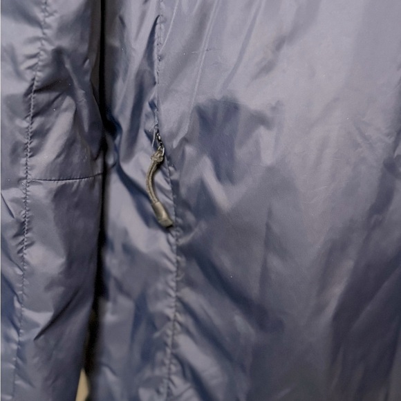 Saturdays Surf NYC Khari Navy Blue Reversible Quilted Nylon Puffer Coat Jacket L - Picture 10 of 10